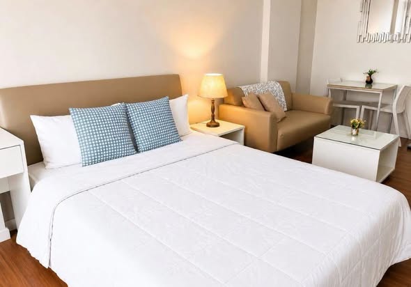 bedroom of Dcondo Campus Resort Chiang Mai