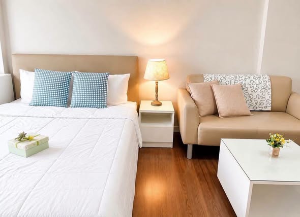 bedroom of Dcondo Campus Resort Chiang Mai