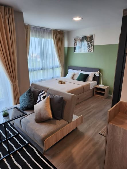 bedroom of dcondo Campus Resort Rangsit