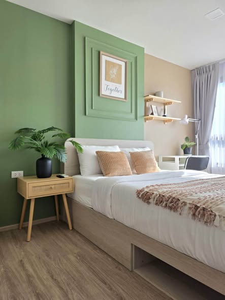 bedroom of dcondo Reef Phuket