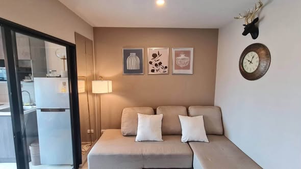 bedroom and living room of ELIO DEL NEST
