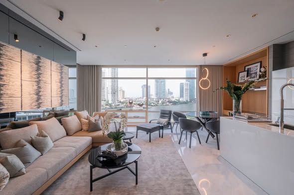 living room of Four Seasons Private Residences