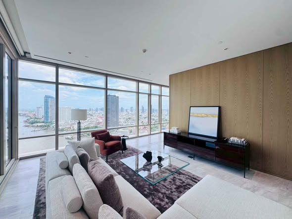 living room and room interior of Four Seasons Private Residences
