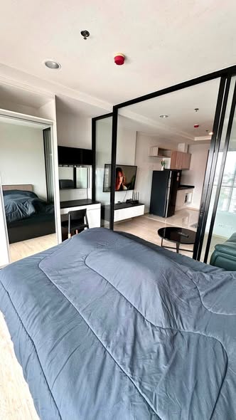 bedroom and room interior of Fuse Miti Sutthisan – Ratchada