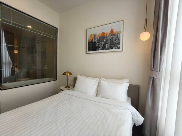 bedroom of Hampton Residence Thonglor
