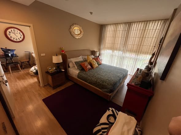 bedroom of Hasu Haus