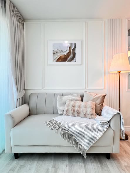 bedroom and living room of Home