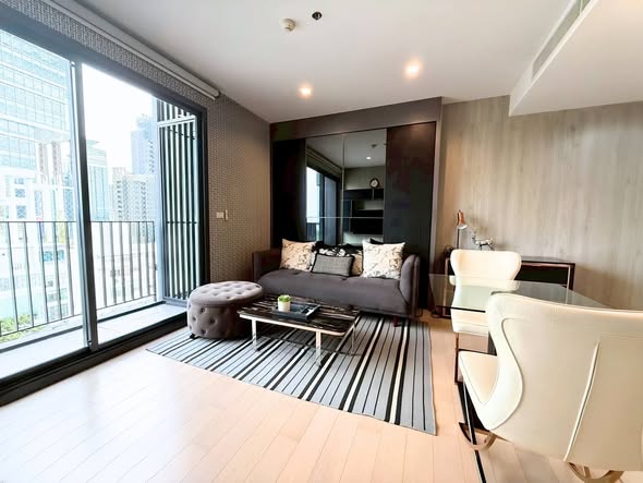 living room and room interior of HQ by Sansiri