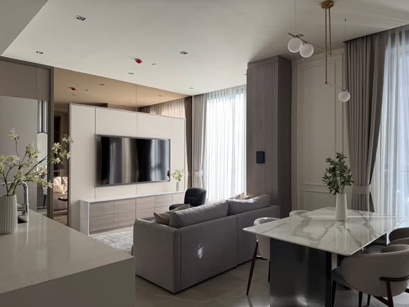 living room of HYDE Heritage Thonglor, Sukhumvit 59 main road