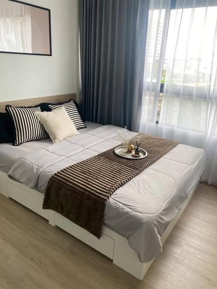 bedroom of iCondo Activ Pattanakarn