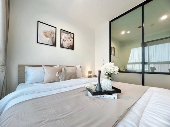 bedroom of iCondo Activ Pattanakarn