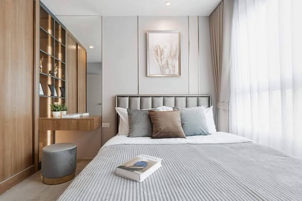 bedroom of Ideo Charan 70 – Riverview