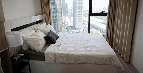 bedroom of Ideo Mobi Asoke