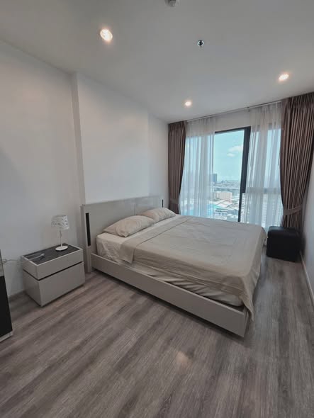 bedroom of Ideo Mobi Sukhumvit 66
