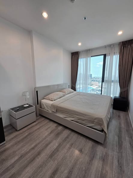 bedroom of Ideo Mobi Sukhumvit 66