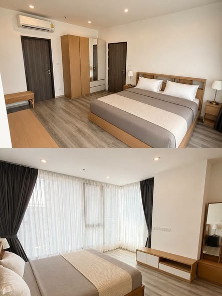 bedroom of Ideo Mobi Sukhumvit 66