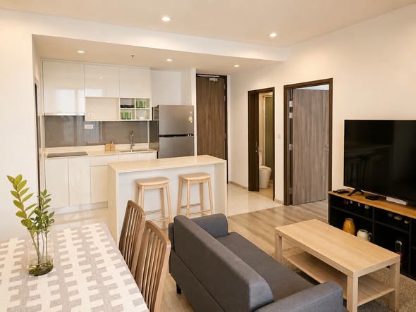 room interior of Ideo Mobi Sukhumvit 66