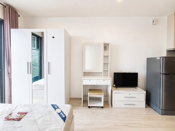 bedroom of Ideo Mobi Sukhumvit Eastgate