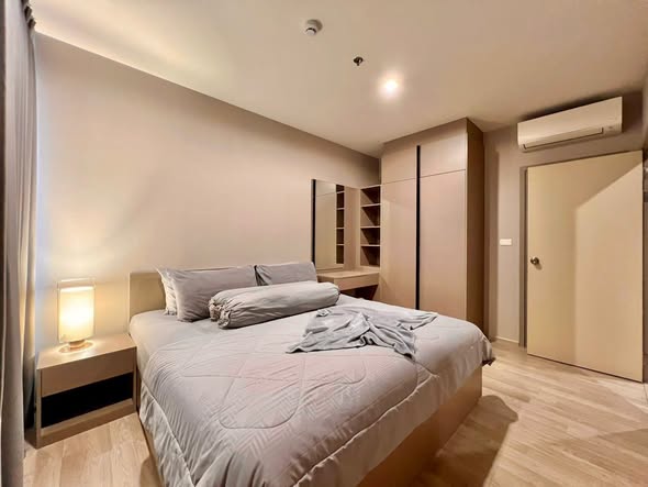 bedroom of Ideo Mobi Sukhumvit Eastpoint