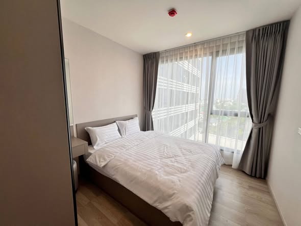 bedroom of Ideo Mobi Sukhumvit Eastpoint