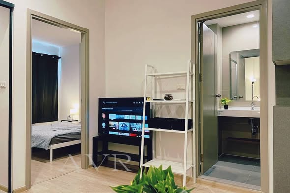 bedroom and room interior of Ideo New Rama 9