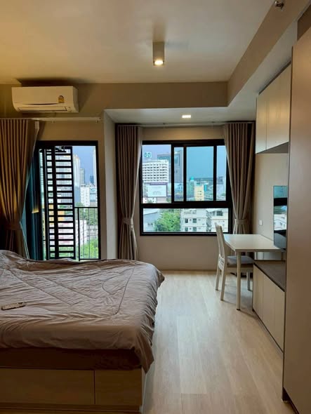 bedroom of IDEO Rama9 – Asoke