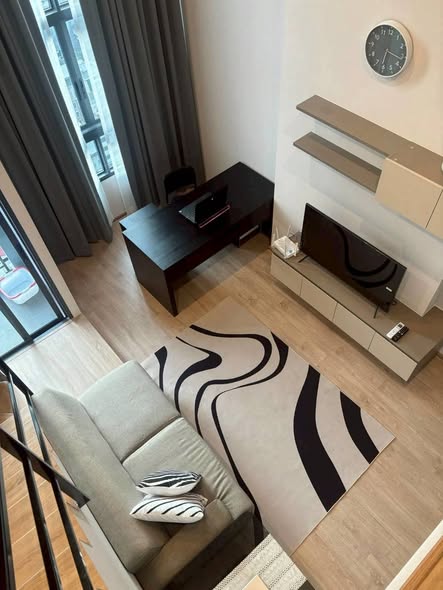 living room of IDEO Rama9 – Asoke