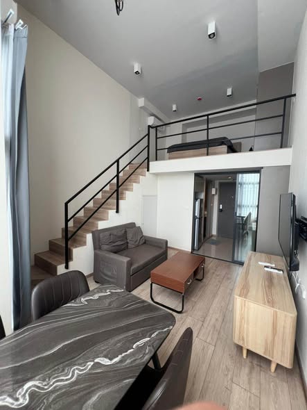 living room of IDEO Rama9 – Asoke