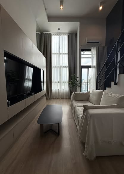 living room of IDEO Rama9 – Asoke