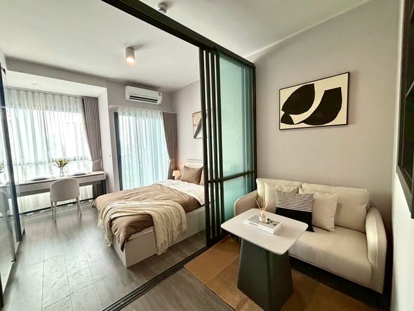 bedroom of IDEO Sukhumvit Rama 4 ไอดีโอ สุขุมวิท-พระราม 4