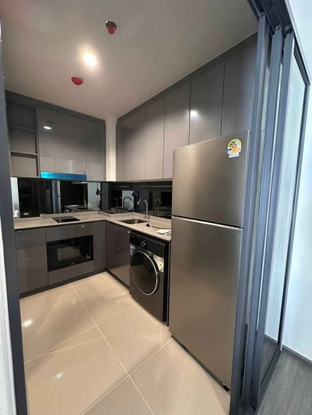 kitchen of IDEO Sukhumvit Rama 4 ไอดีโอ สุขุมวิท-พระราม 4