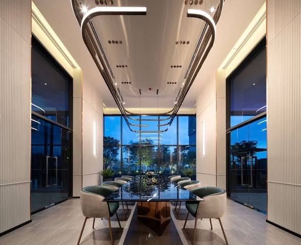 living room and room interior of IDEO Sukhumvit Rama 4 ไอดีโอ สุขุมวิท-พระราม 4