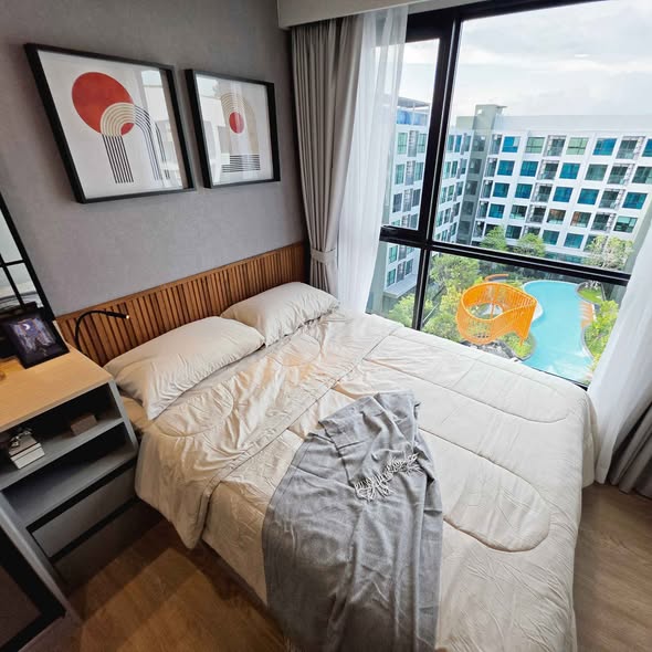 bedroom of KAVE LUMINOUS BANGMOD Sale Gallery l เคฟ ลูมินัส บางมด สำนักงานขาย