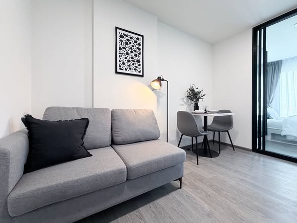 living room of Kave Wonderland Sales Gallery