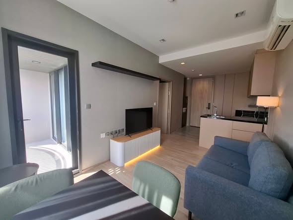 bedroom and living room of Kawa Haus