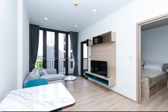 living room and bedroom and room interior of Kawa Haus