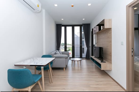 living room and room interior of Kawa Haus