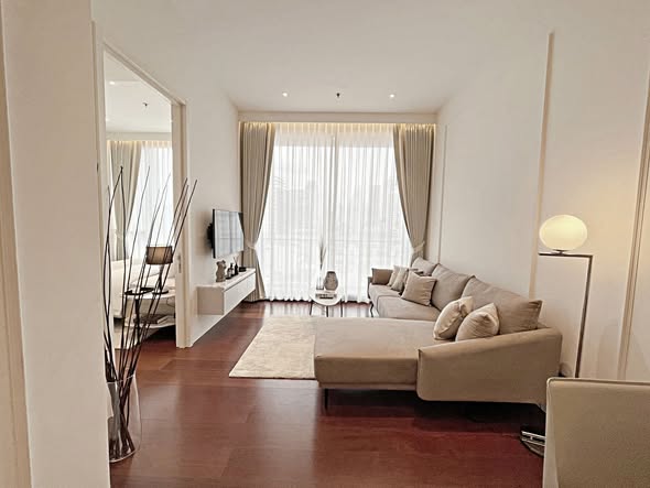 bedroom and living room of KHUN by YOO