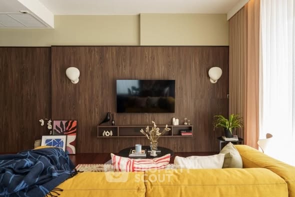 living room and bedroom of KHUN by YOO