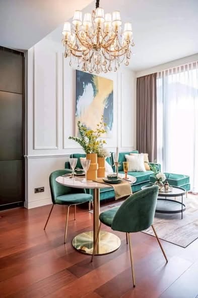 living room and room interior of KHUN by YOO