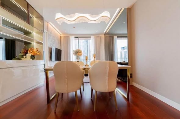 living room and room interior of KHUN by YOO