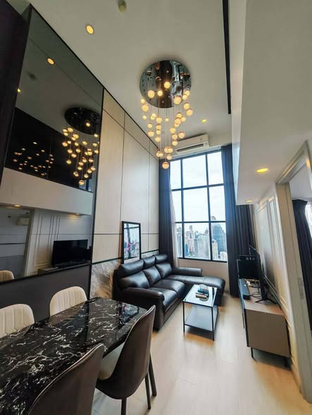 living room of KnightsBridge Prime Sathon