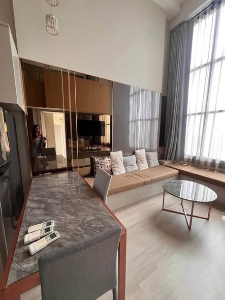 living room of KnightsBridge Prime Sathon