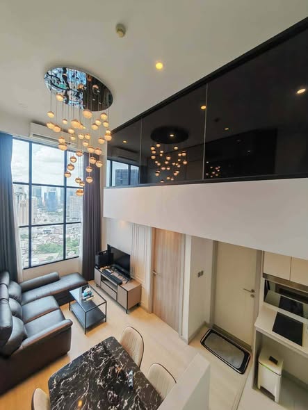 living room of KnightsBridge Prime Sathon