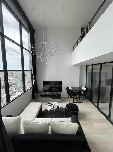 living room and room interior of KnightsBridge Prime Sathon
