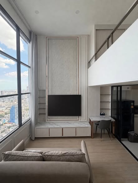 living room and room interior of KnightsBridge Prime Sathon
