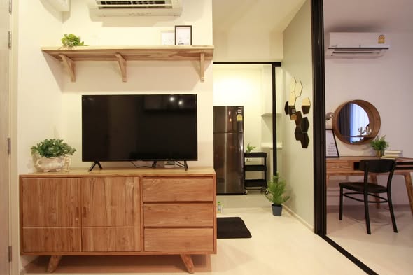 living room and bedroom and room interior of Life Asoke
