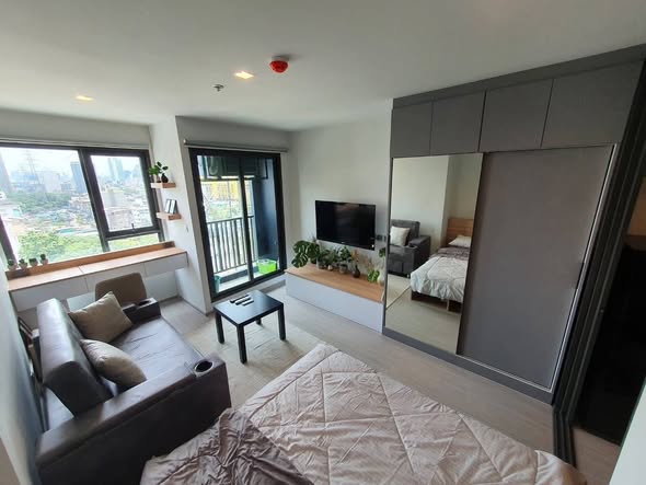 bedroom and living room and room interior of Life Ladprao