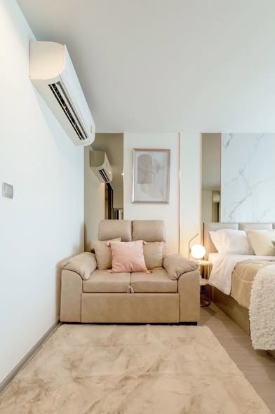 living room and bedroom of Life Ladprao