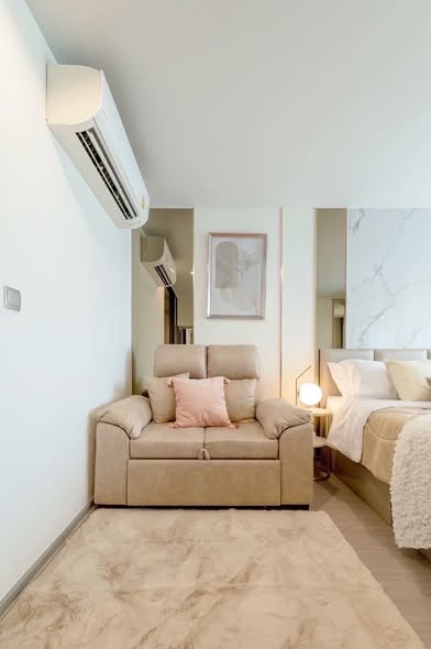living room and bedroom of Life Ladprao